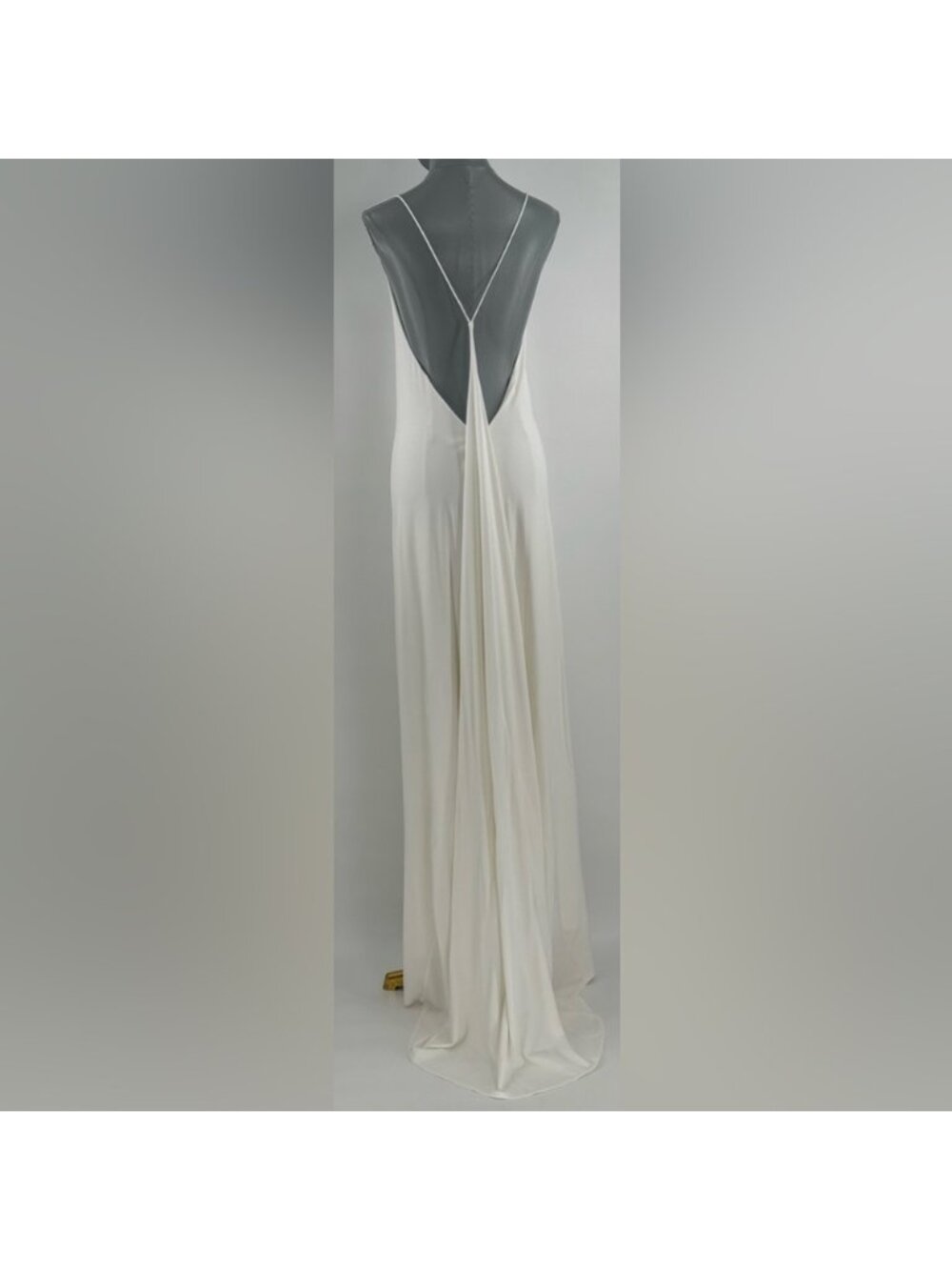 🆕 RAT & BOA 🧿 NWOT Amora Back Draped Jersey Dress, White - Sz XS - Picture 5 of 14